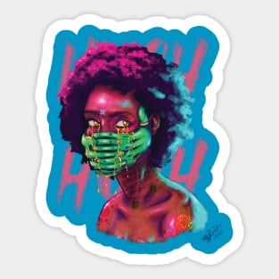 Hush Hush Sticker